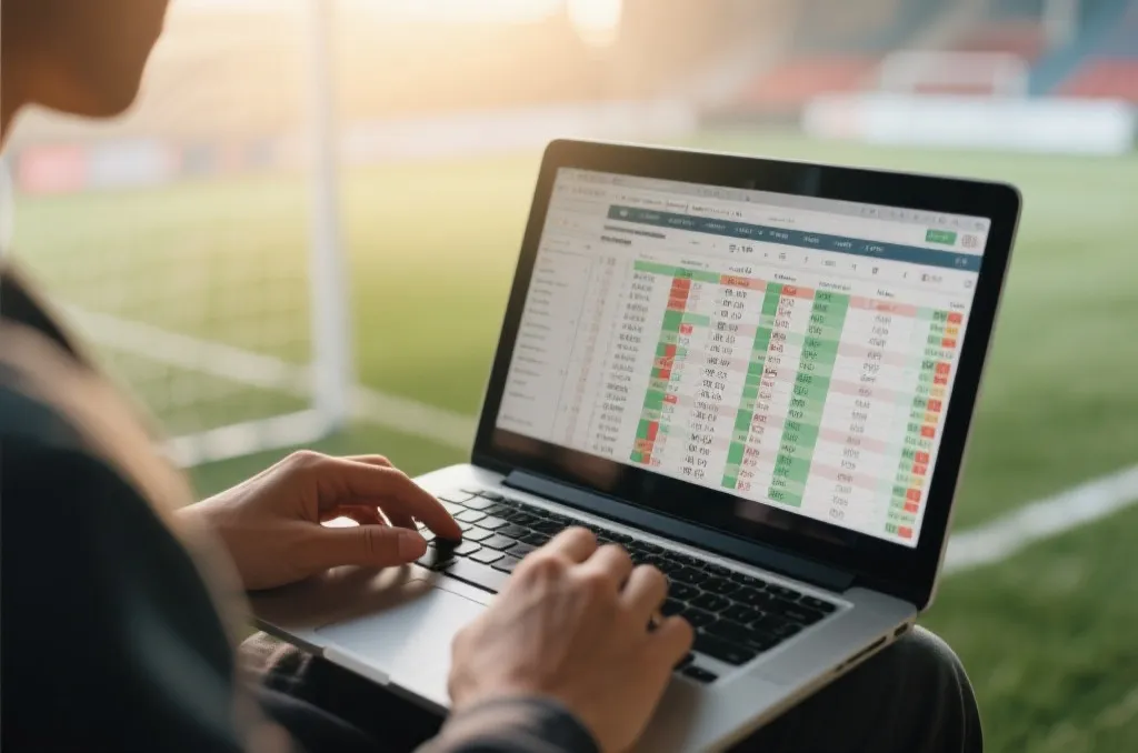 理性观察比赛的特写镜头